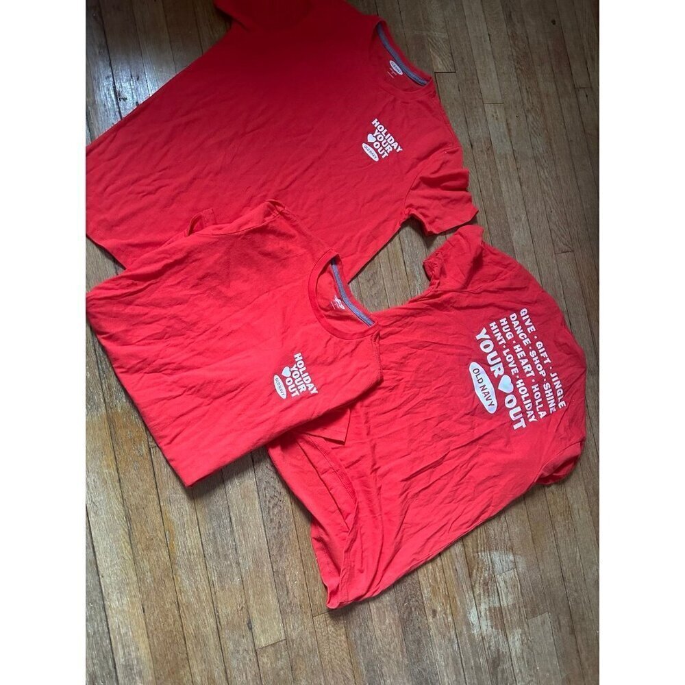 Old Navy soft washed 3 shirts size small
